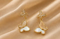 Pearlwing Butterfly Earrings