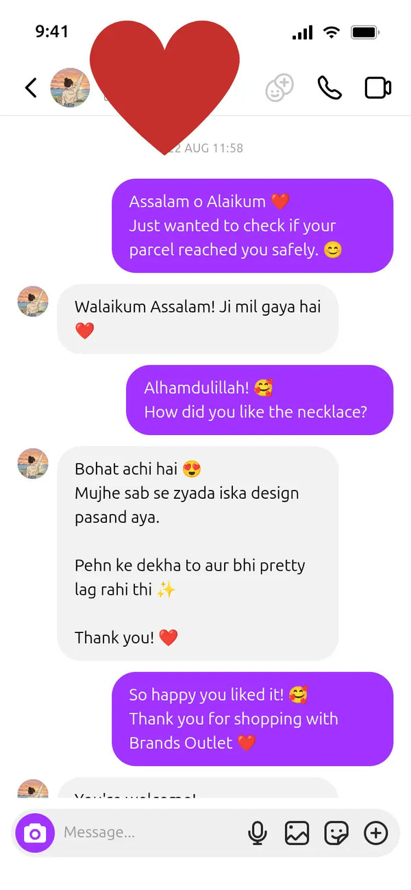 Customer review screenshot
