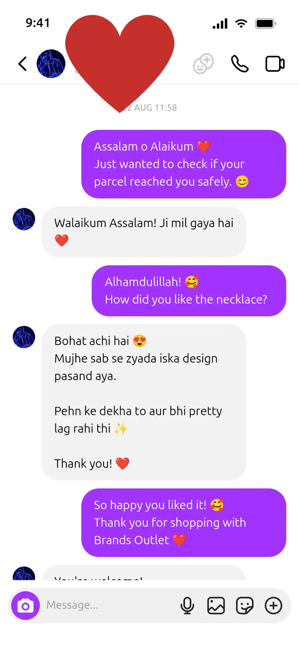 Customer review screenshot
