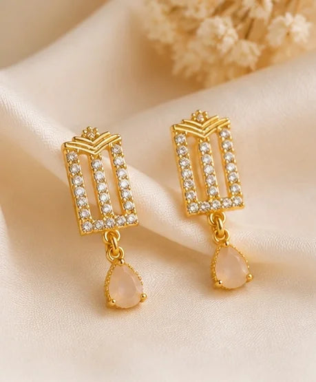 Opaline Grace Drop Earrings