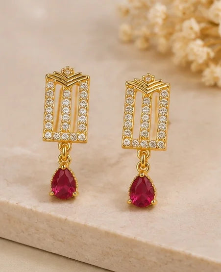 Opaline Grace Drop Earrings