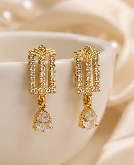 Opaline Grace Drop Earrings