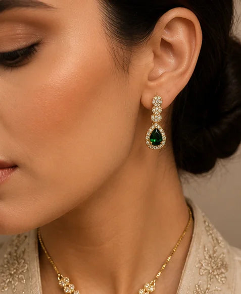 Emerald Royale Necklace Set